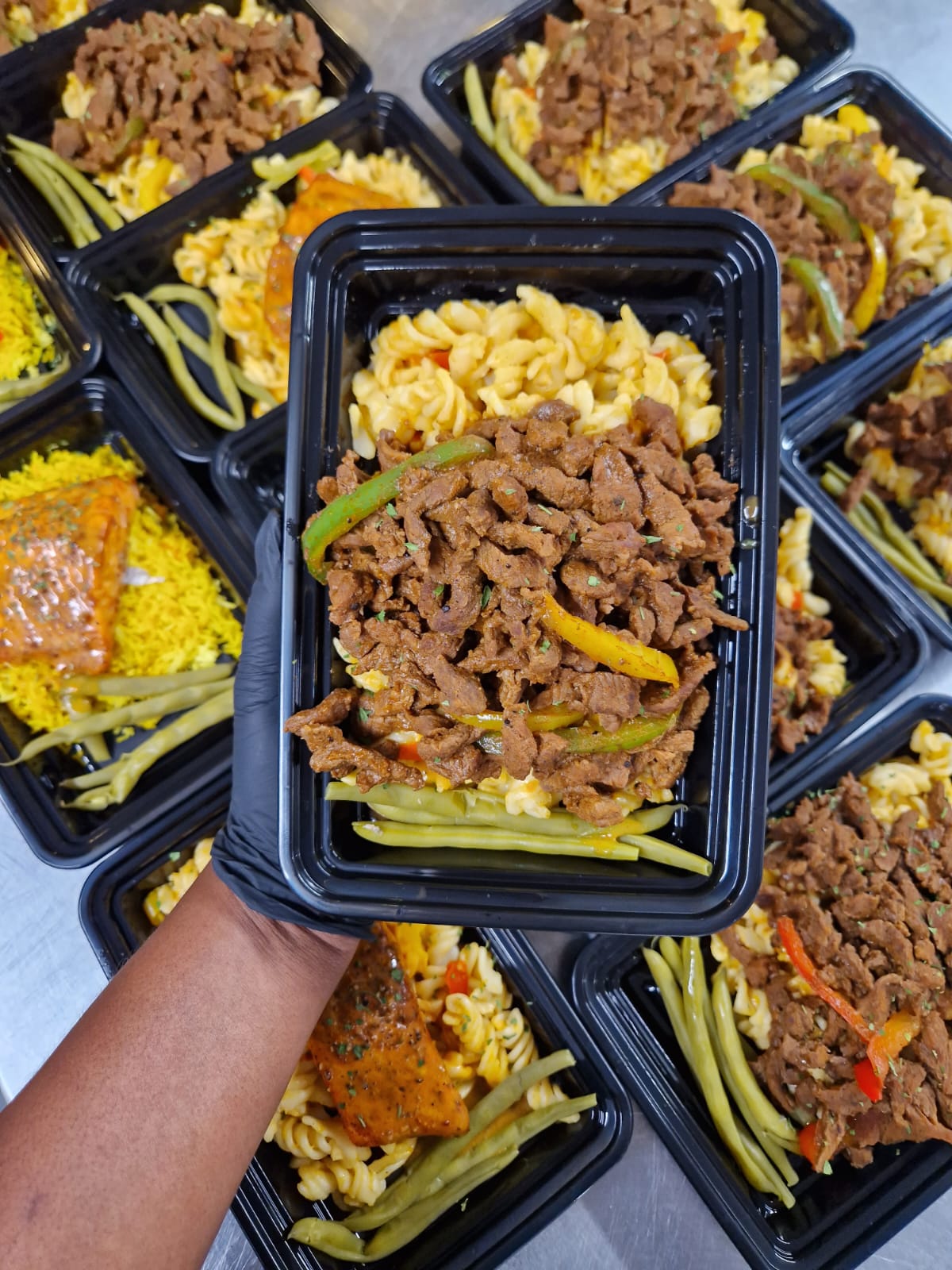 Peppered Steak Rasta Pasta