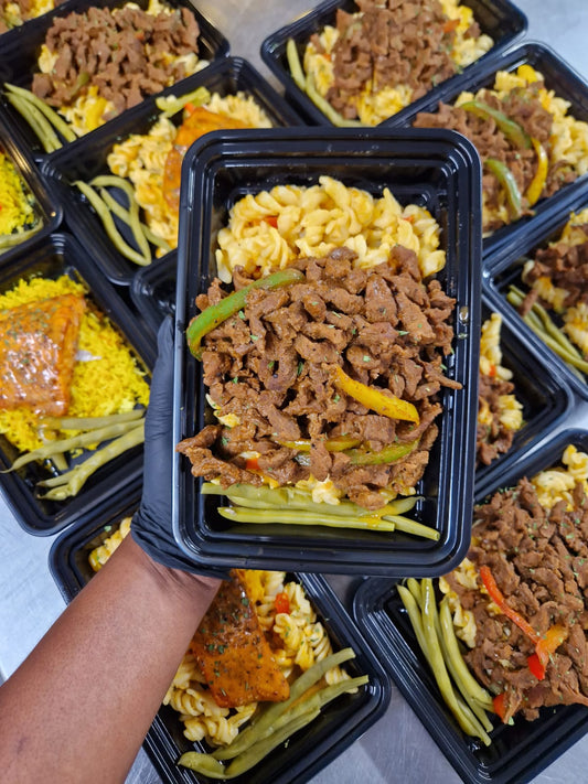 Peppered Steak Rasta Pasta